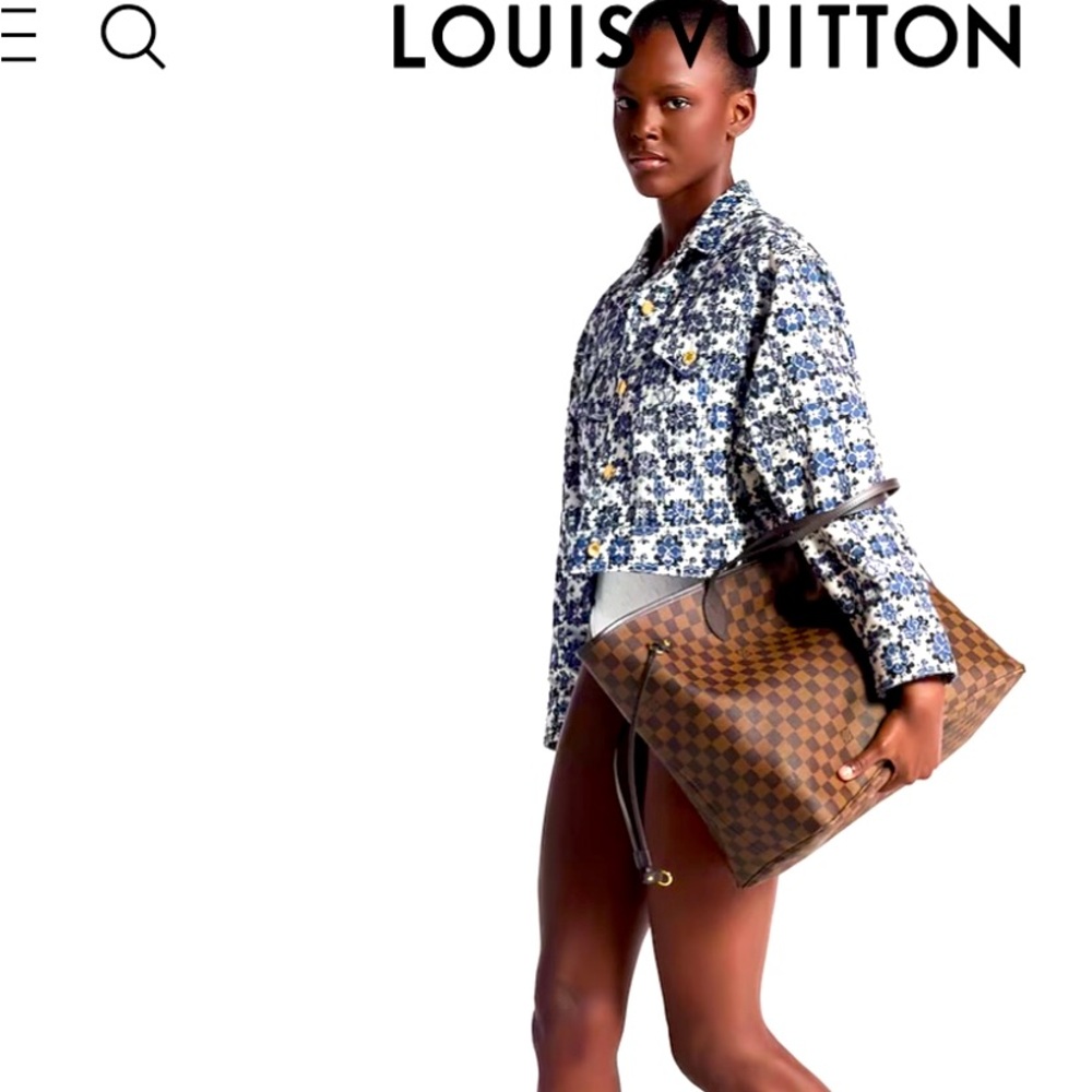 🔥 Louis Vuitton Neverfull GM Damien Ebene Canvas